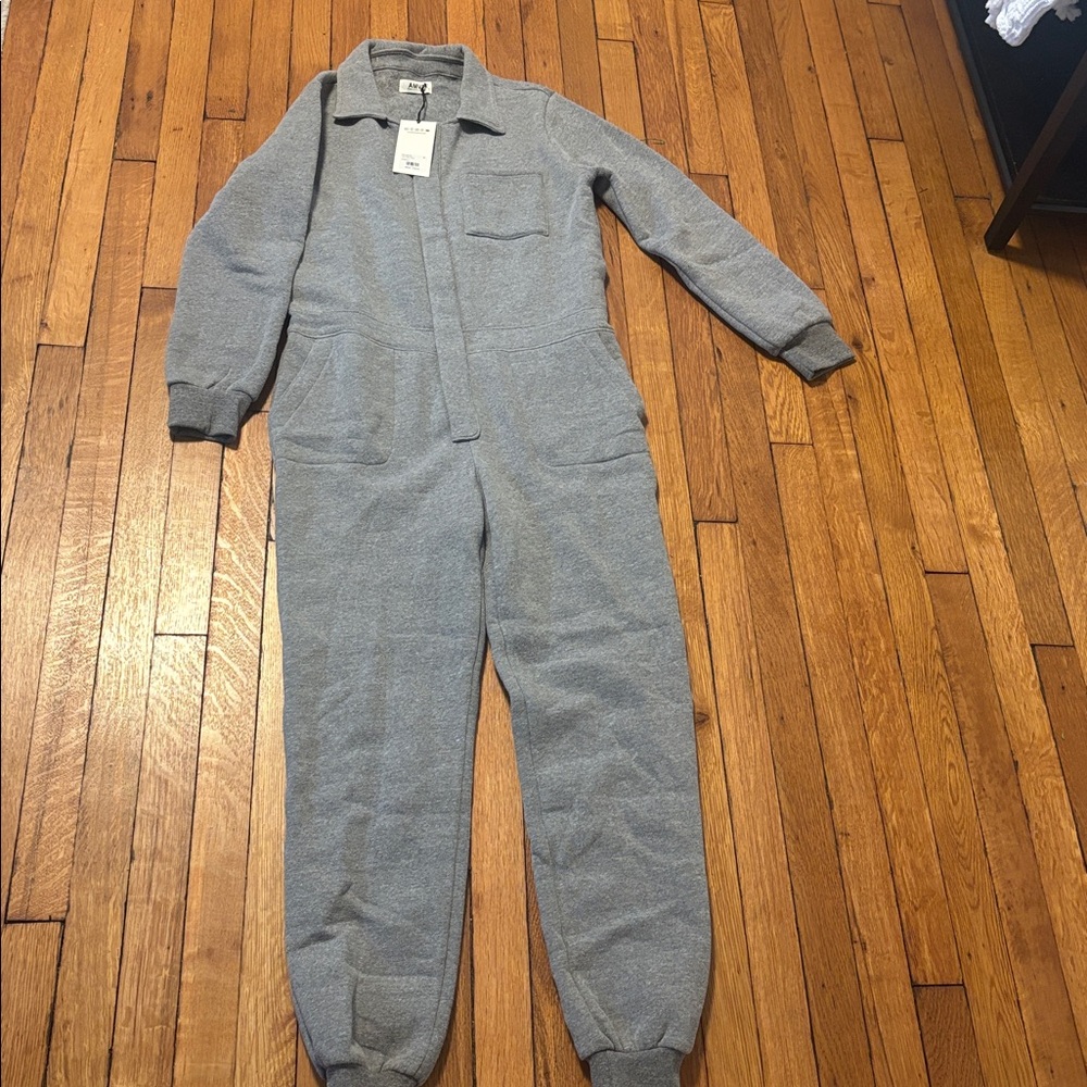 AMVi Collection NWT Women's Gray Jumpsuit - Picture 3 of 4